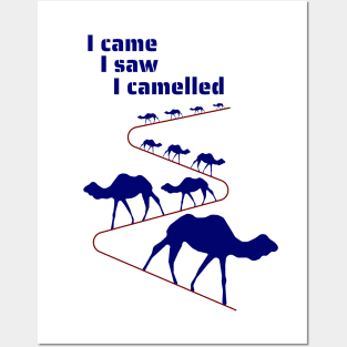 I came, I saw, I camelled! Posters and Art